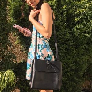 Black crossbody bag